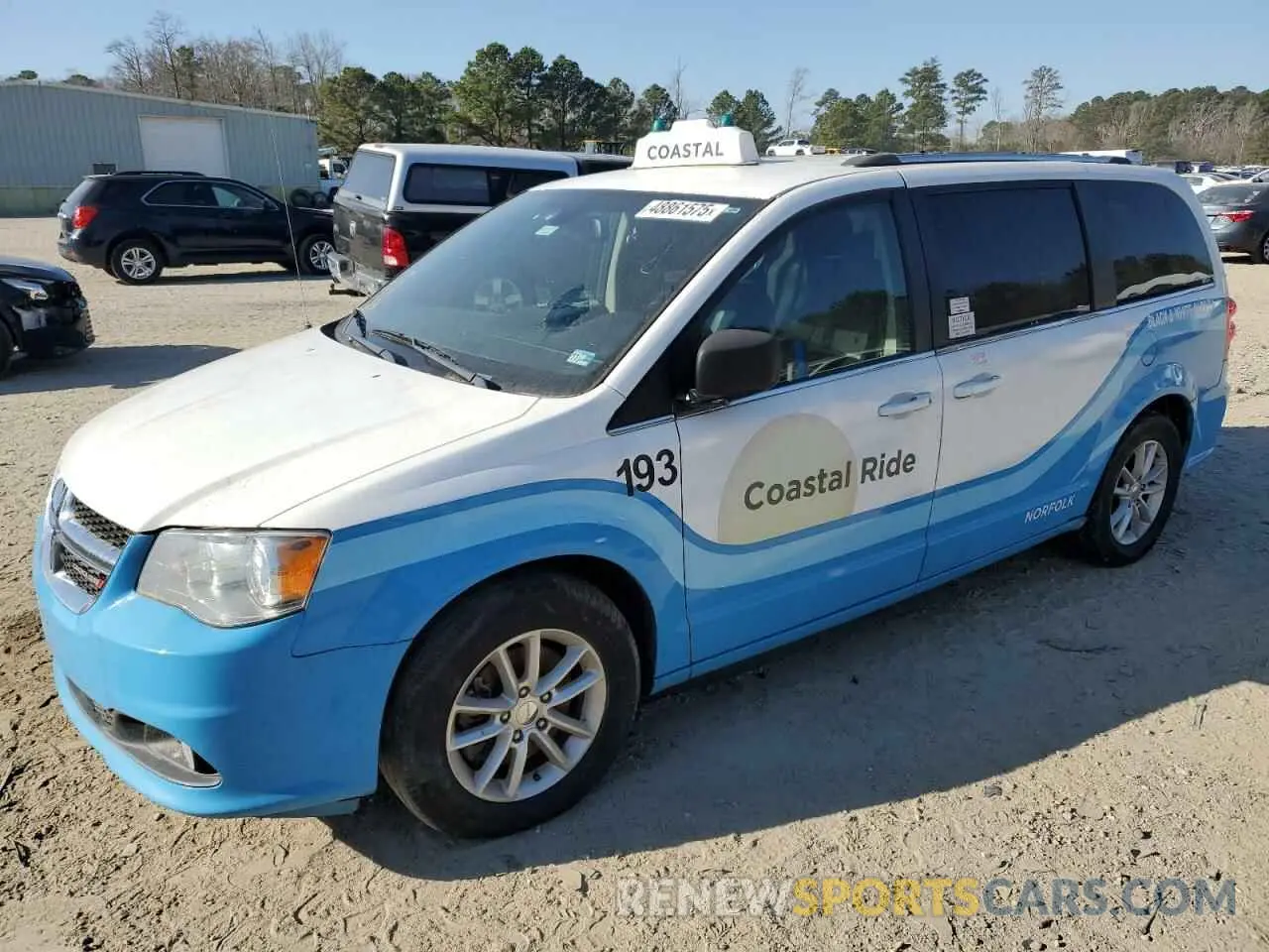 1 Фотография поврежденного автомобиля 2C4RDGCG1LR179849 DODGE CARAVAN 2020