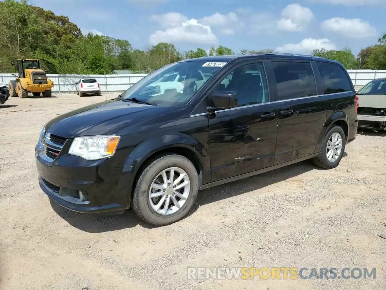 1 Photograph of a damaged car 2C4RDGCG2LR194781 DODGE CARAVAN 2020