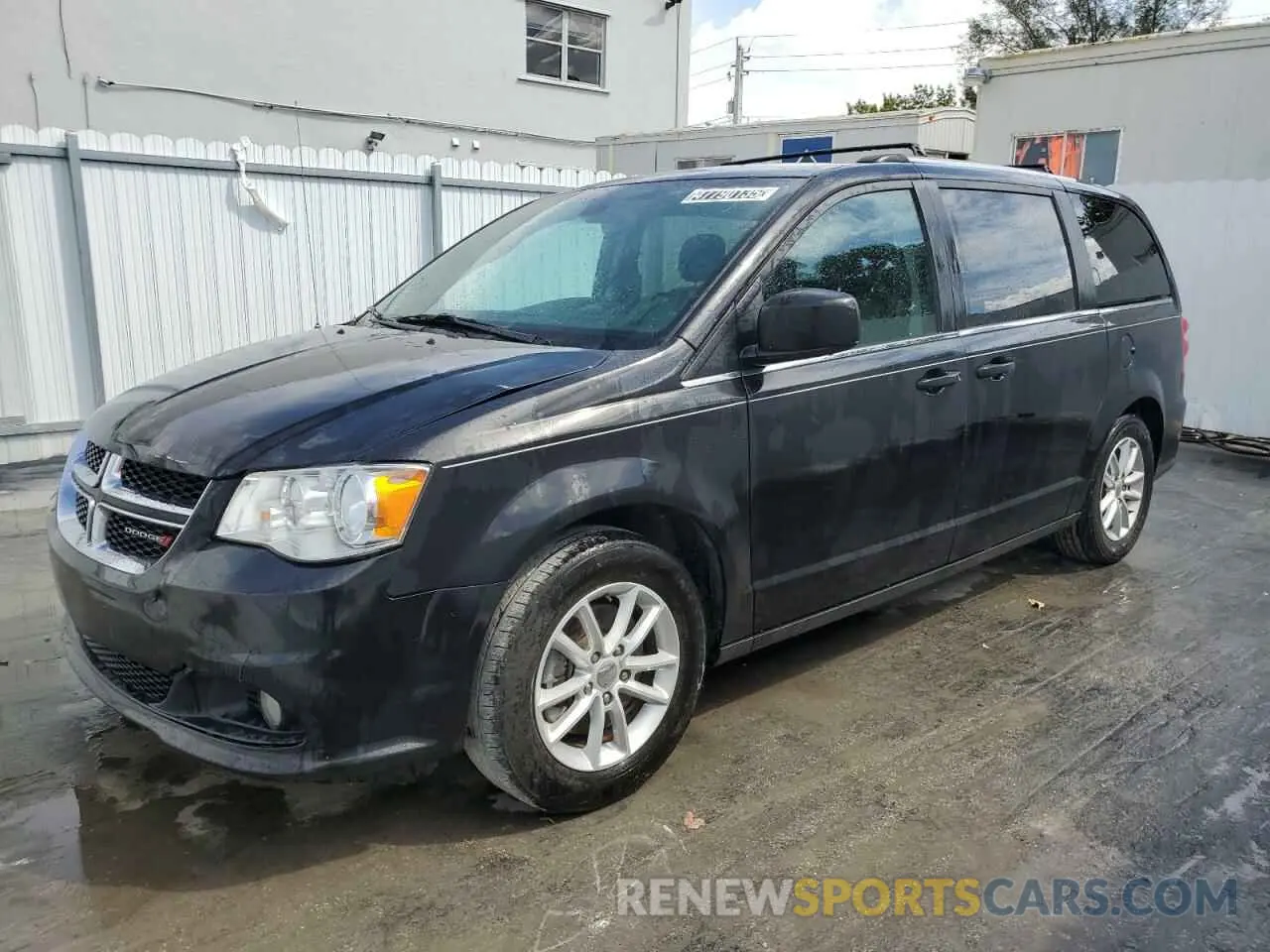 1 Photograph of a damaged car 2C4RDGCG3LR161269 DODGE CARAVAN 2020