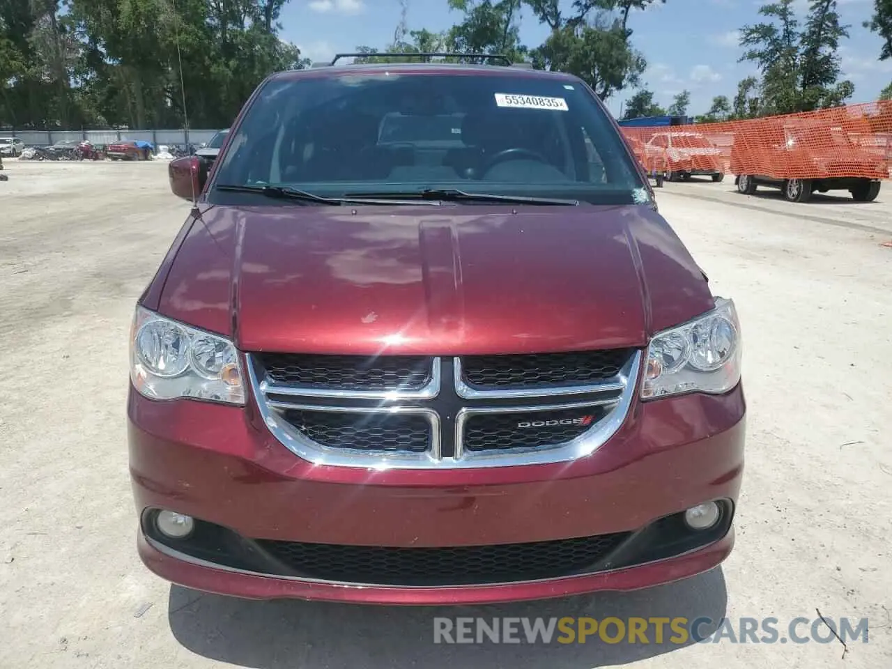 5 Photograph of a damaged car 2C4RDGCG4LR161619 DODGE CARAVAN 2020