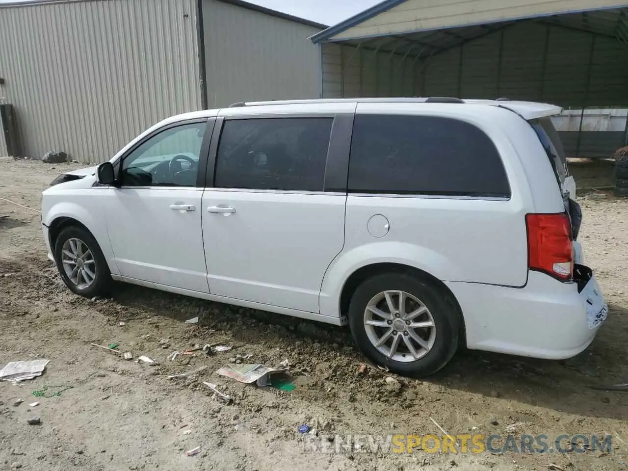 2 Photograph of a damaged car 2C4RDGCGXLR183608 DODGE CARAVAN 2020