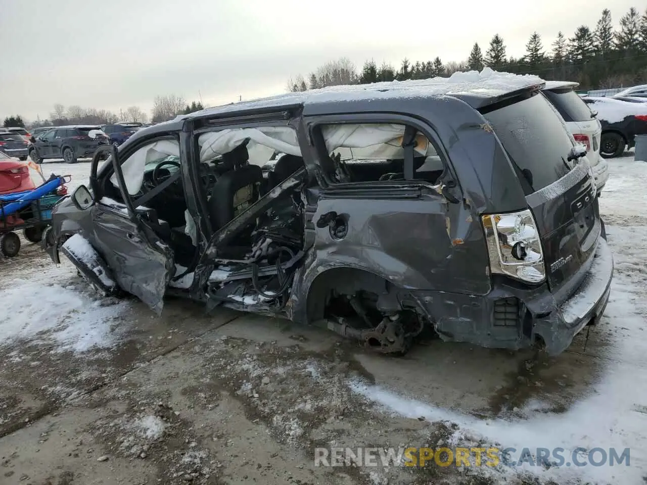 2 Photograph of a damaged car 2C4RDGCGXLR214436 DODGE CARAVAN 2020