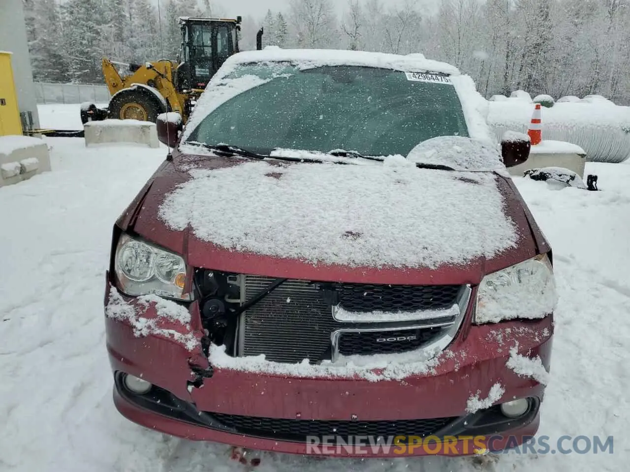 5 Photograph of a damaged car 2C4RDGDG1LR200620 DODGE CARAVAN 2020