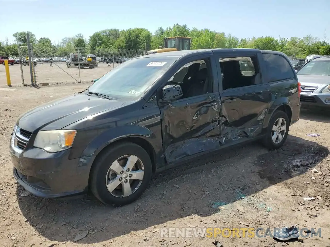 1 Photograph of a damaged car 2C4RDGEG4LR160600 DODGE CARAVAN 2020
