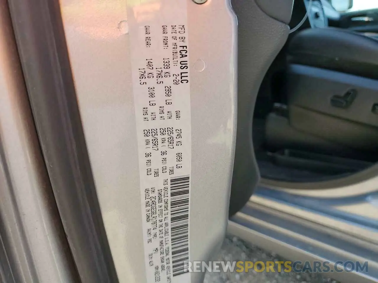 13 Фотография поврежденного автомобиля 2C4RDGEG6LR178774 DODGE CARAVAN 2020