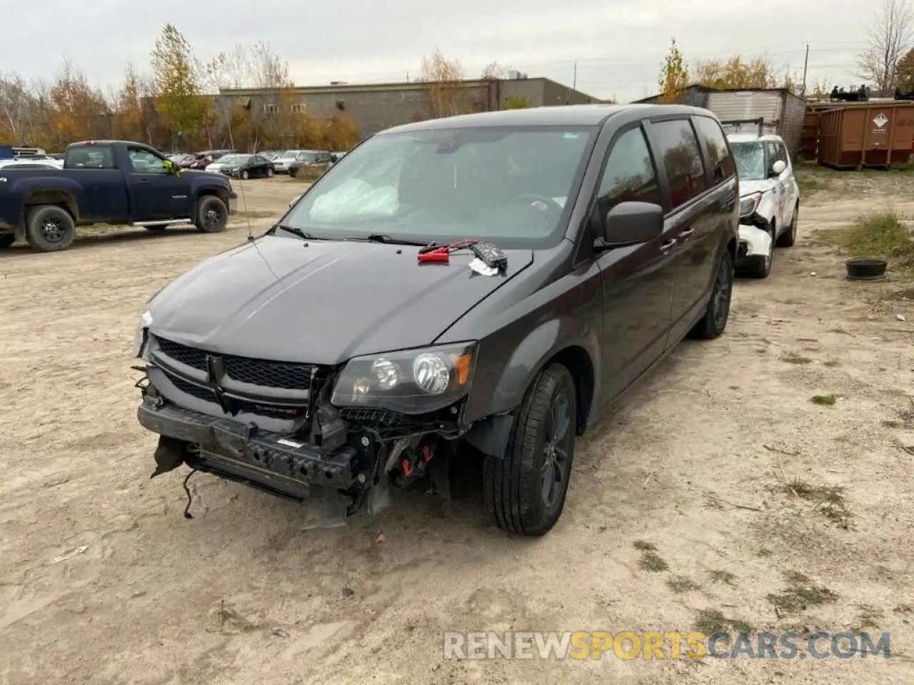 2 Photograph of a damaged car 2C4RDGEG9LR208186 DODGE CARAVAN 2020