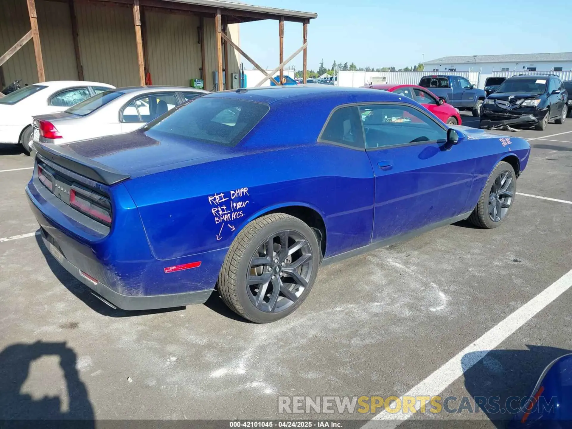 4 Photograph of a damaged car 2C3CDZAG0KH530232 DODGE CHALLENGER 2019
