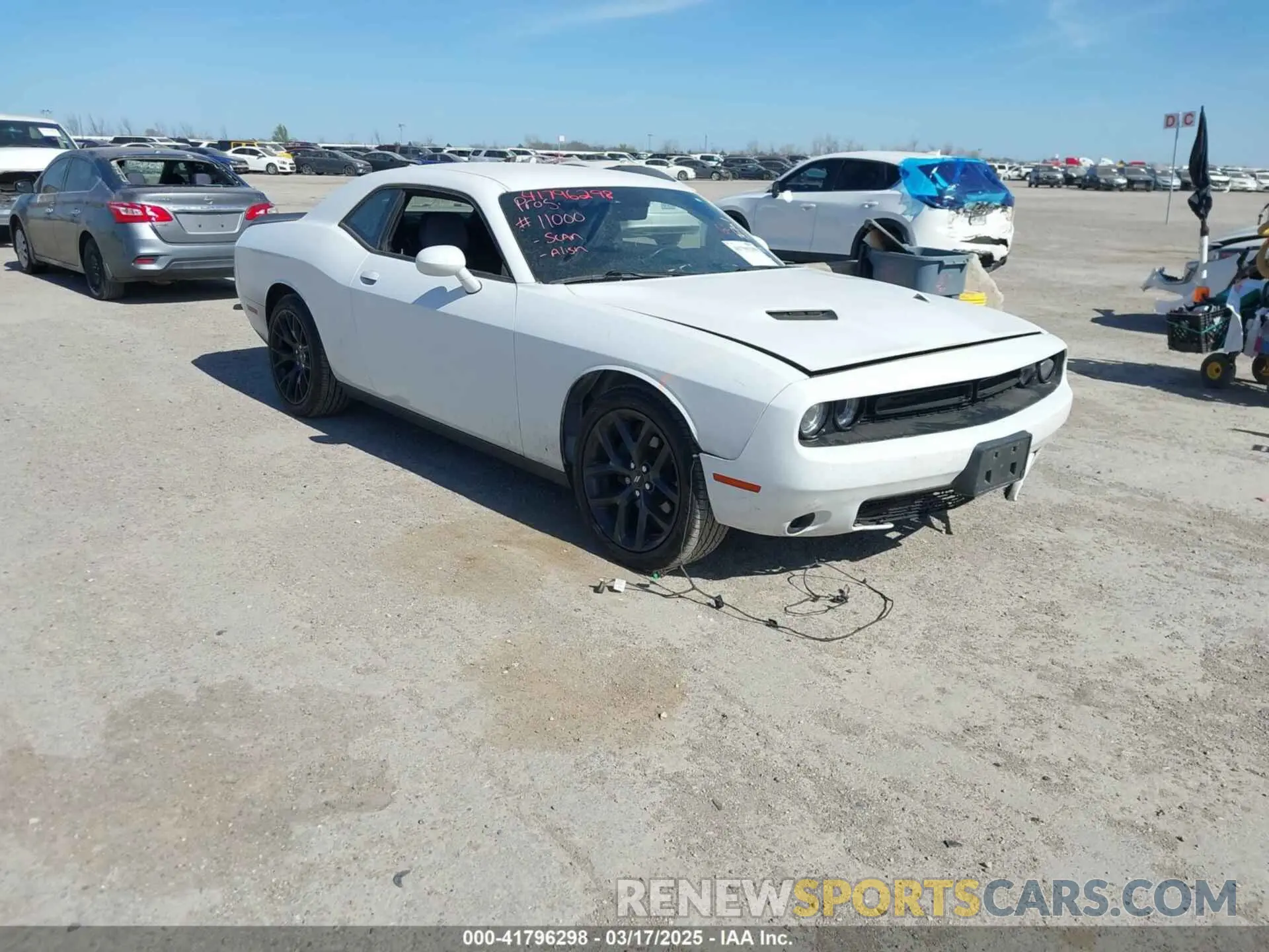 1 Фотография поврежденного автомобиля 2C3CDZAG0KH587336 DODGE CHALLENGER 2019