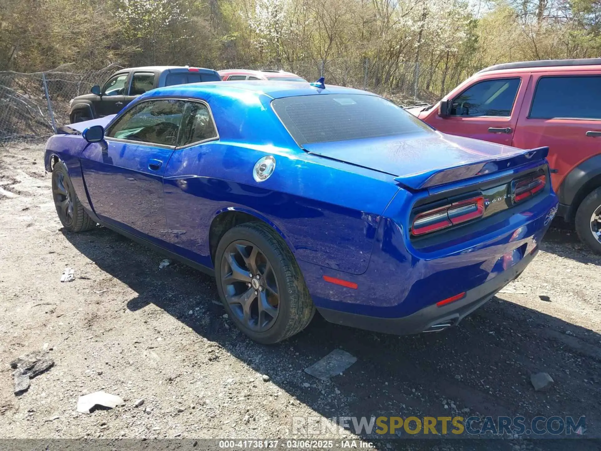 3 Photograph of a damaged car 2C3CDZAG0KH663394 DODGE CHALLENGER 2019