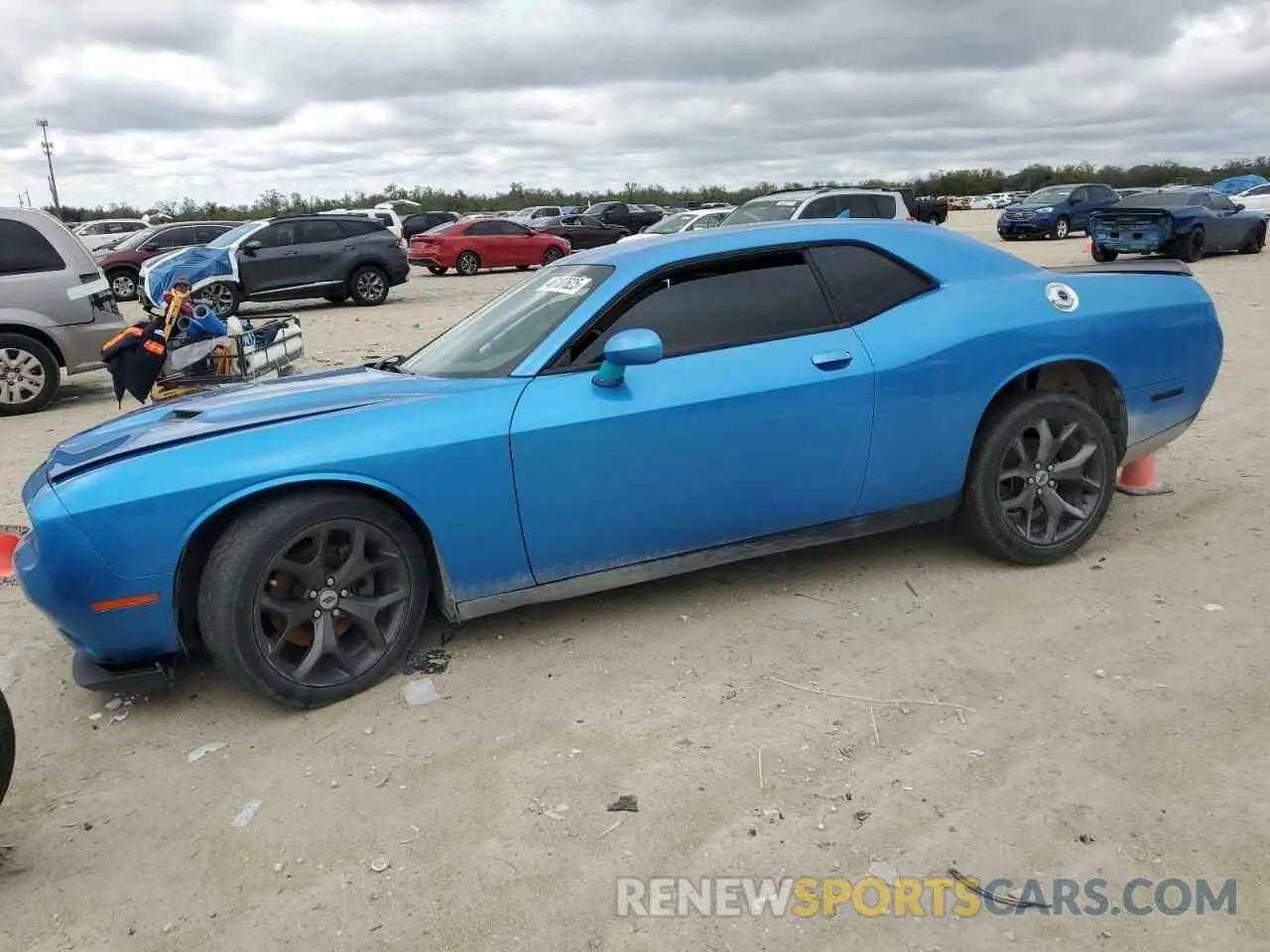 1 Фотография поврежденного автомобиля 2C3CDZAG0KH666599 DODGE CHALLENGER 2019