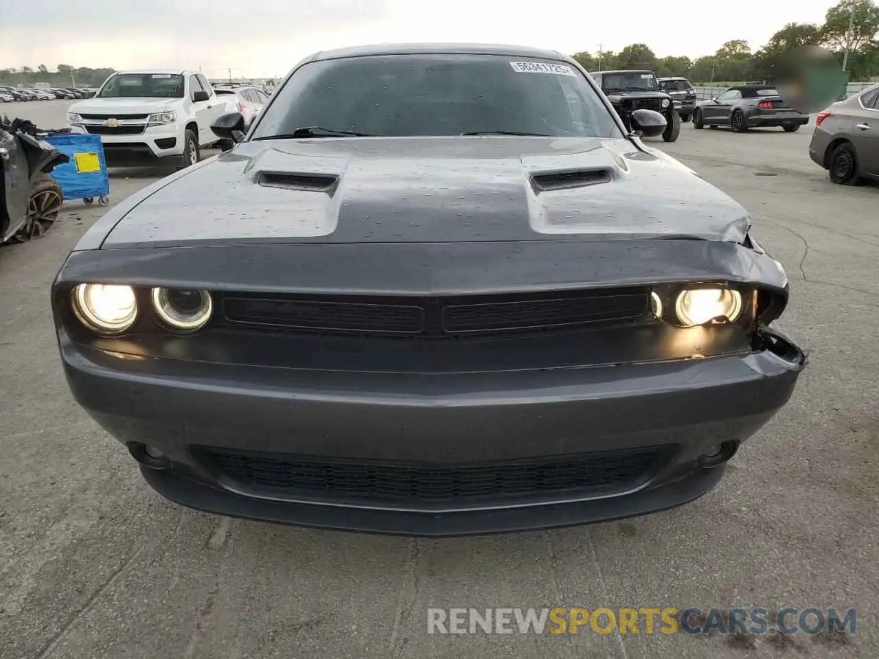 5 Photograph of a damaged car 2C3CDZAG0KH735601 DODGE CHALLENGER 2019