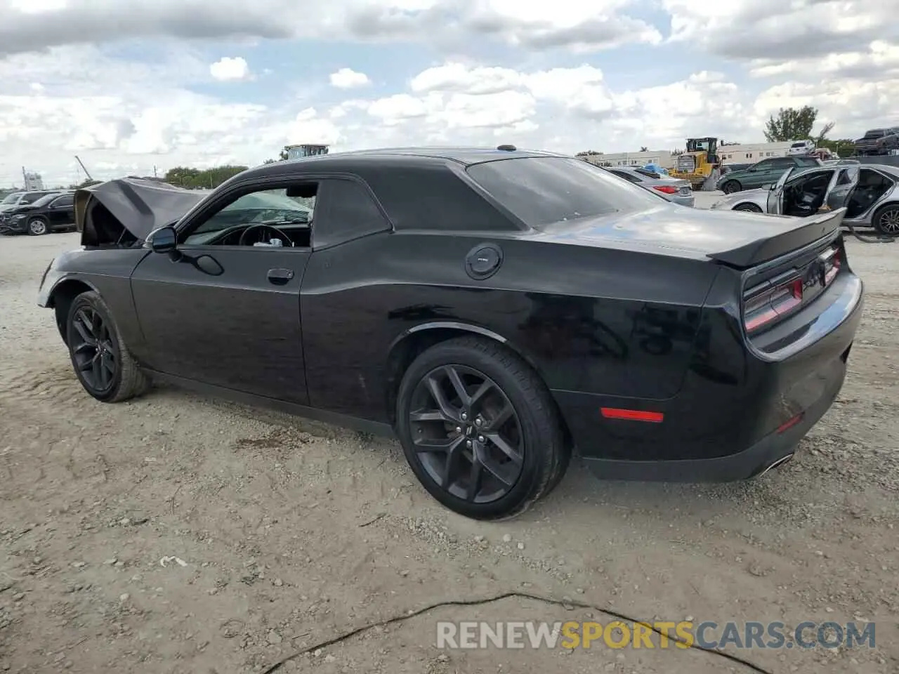 2 Photograph of a damaged car 2C3CDZAG1KH557942 DODGE CHALLENGER 2019