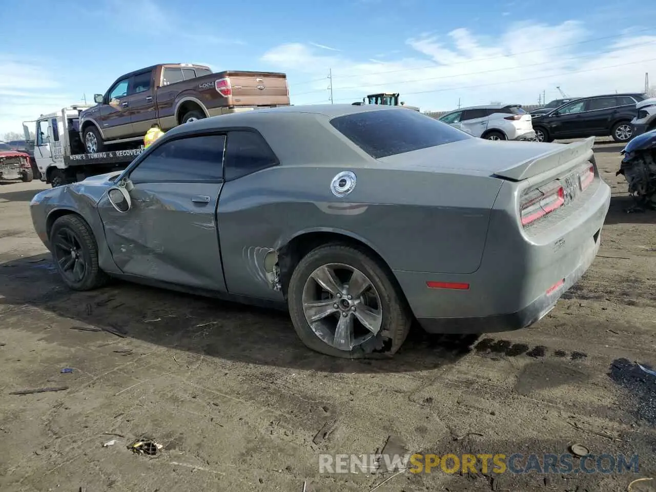 2 Photograph of a damaged car 2C3CDZAG1KH629657 DODGE CHALLENGER 2019