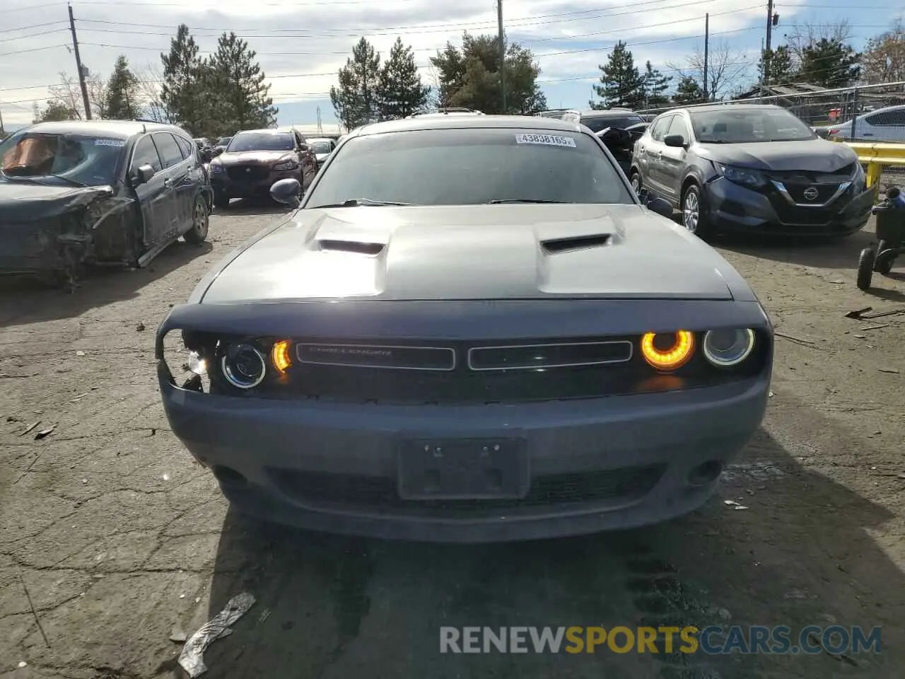 5 Photograph of a damaged car 2C3CDZAG1KH629657 DODGE CHALLENGER 2019