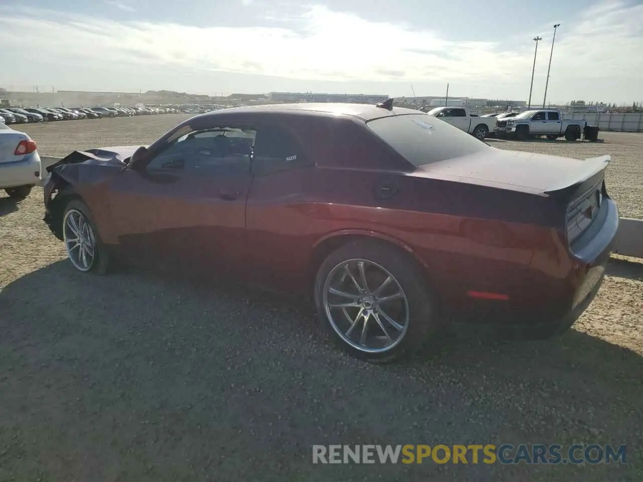 2 Photograph of a damaged car 2C3CDZAG1KH640044 DODGE CHALLENGER 2019