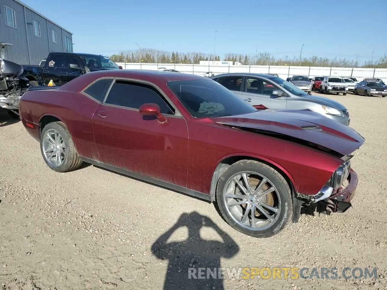4 Photograph of a damaged car 2C3CDZAG1KH640044 DODGE CHALLENGER 2019