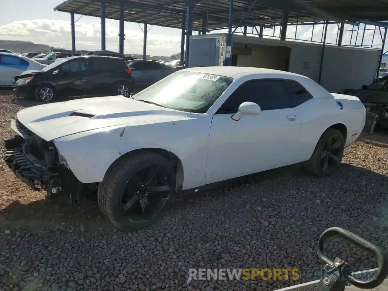 1 Photograph of a damaged car 2C3CDZAG2KH560641 DODGE CHALLENGER 2019