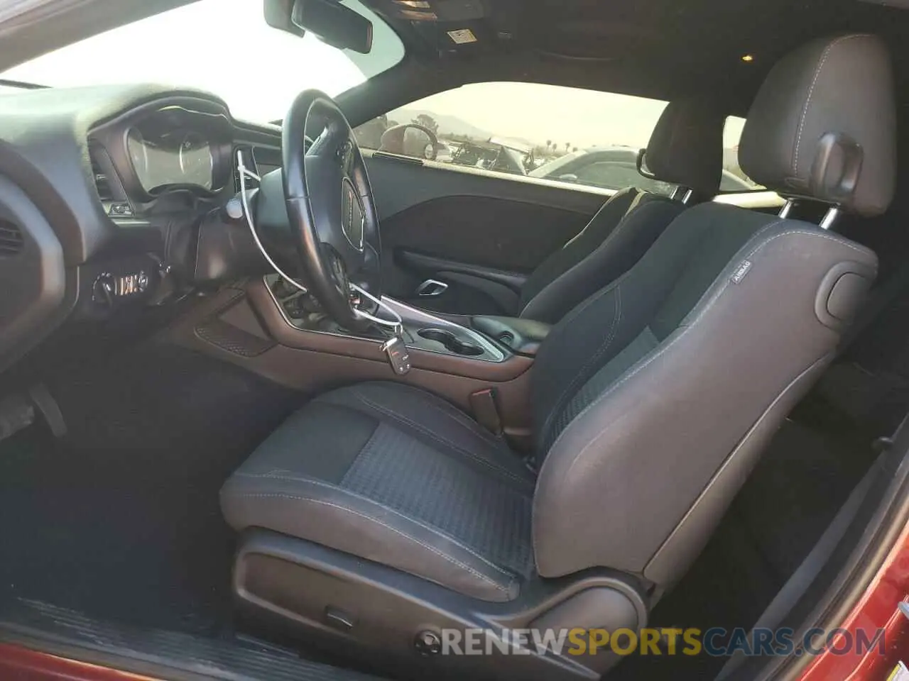 7 Photograph of a damaged car 2C3CDZAG2KH701238 DODGE CHALLENGER 2019