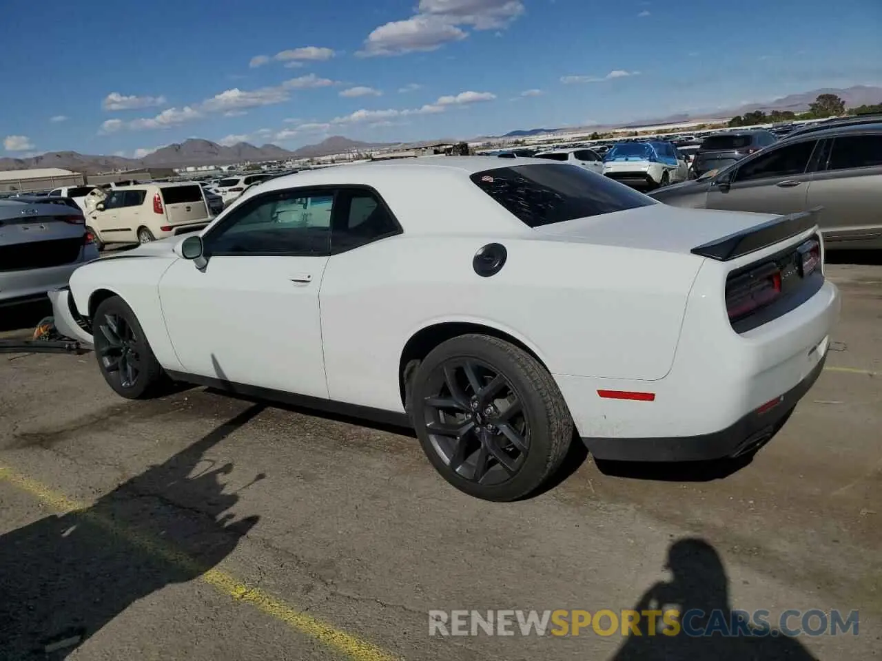 2 Photograph of a damaged car 2C3CDZAG3KH500416 DODGE CHALLENGER 2019