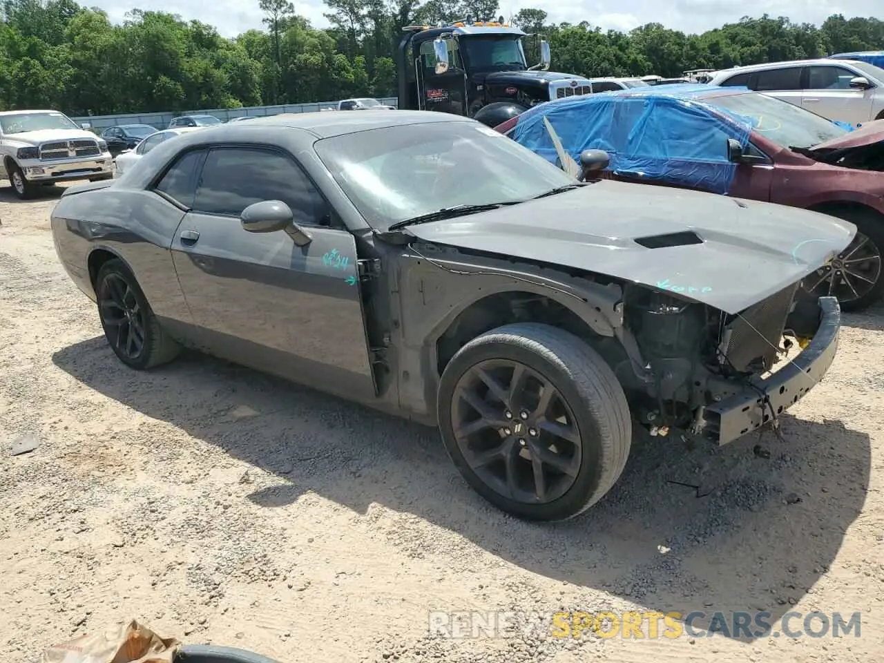 4 Фотография поврежденного автомобиля 2C3CDZAG3KH541547 DODGE CHALLENGER 2019