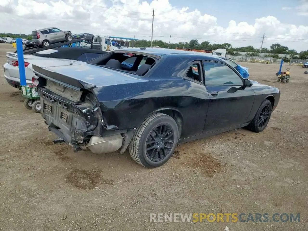 3 Photograph of a damaged car 2C3CDZAG3KH586973 DODGE CHALLENGER 2019