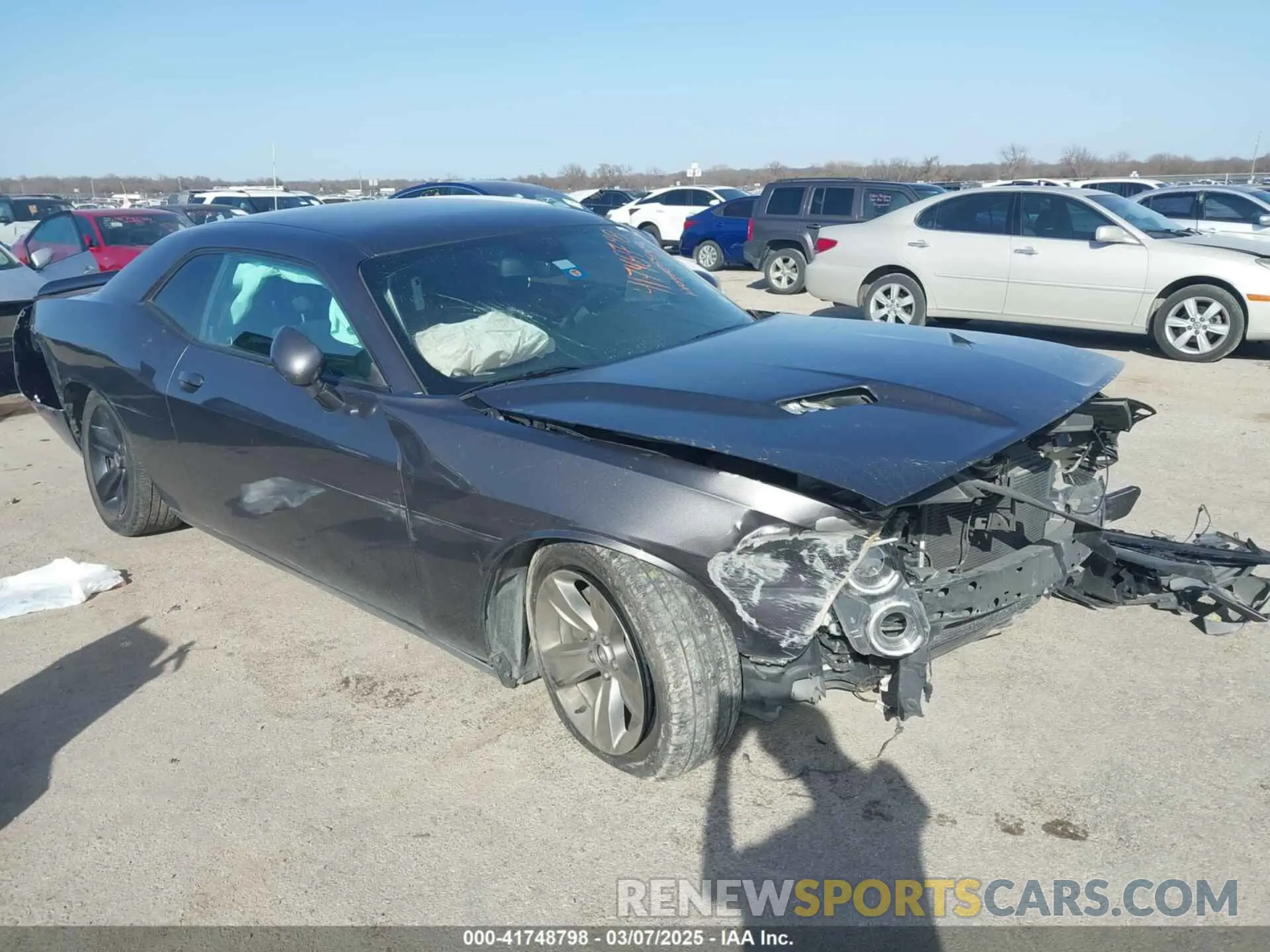 1 Фотография поврежденного автомобиля 2C3CDZAG3KH668752 DODGE CHALLENGER 2019