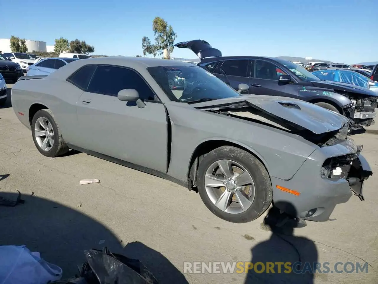 4 Photograph of a damaged car 2C3CDZAG3KH669688 DODGE CHALLENGER 2019