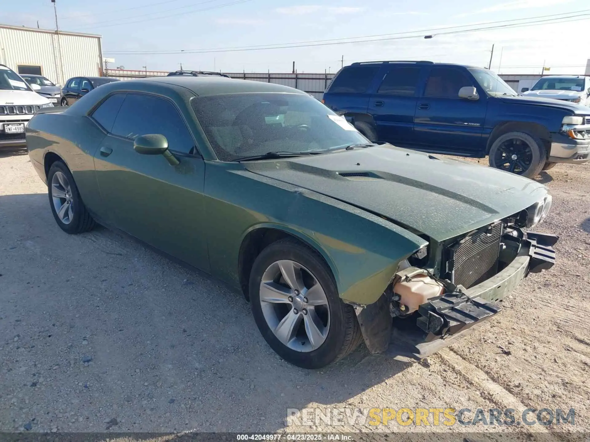 1 Photograph of a damaged car 2C3CDZAG3KH752280 DODGE CHALLENGER 2019