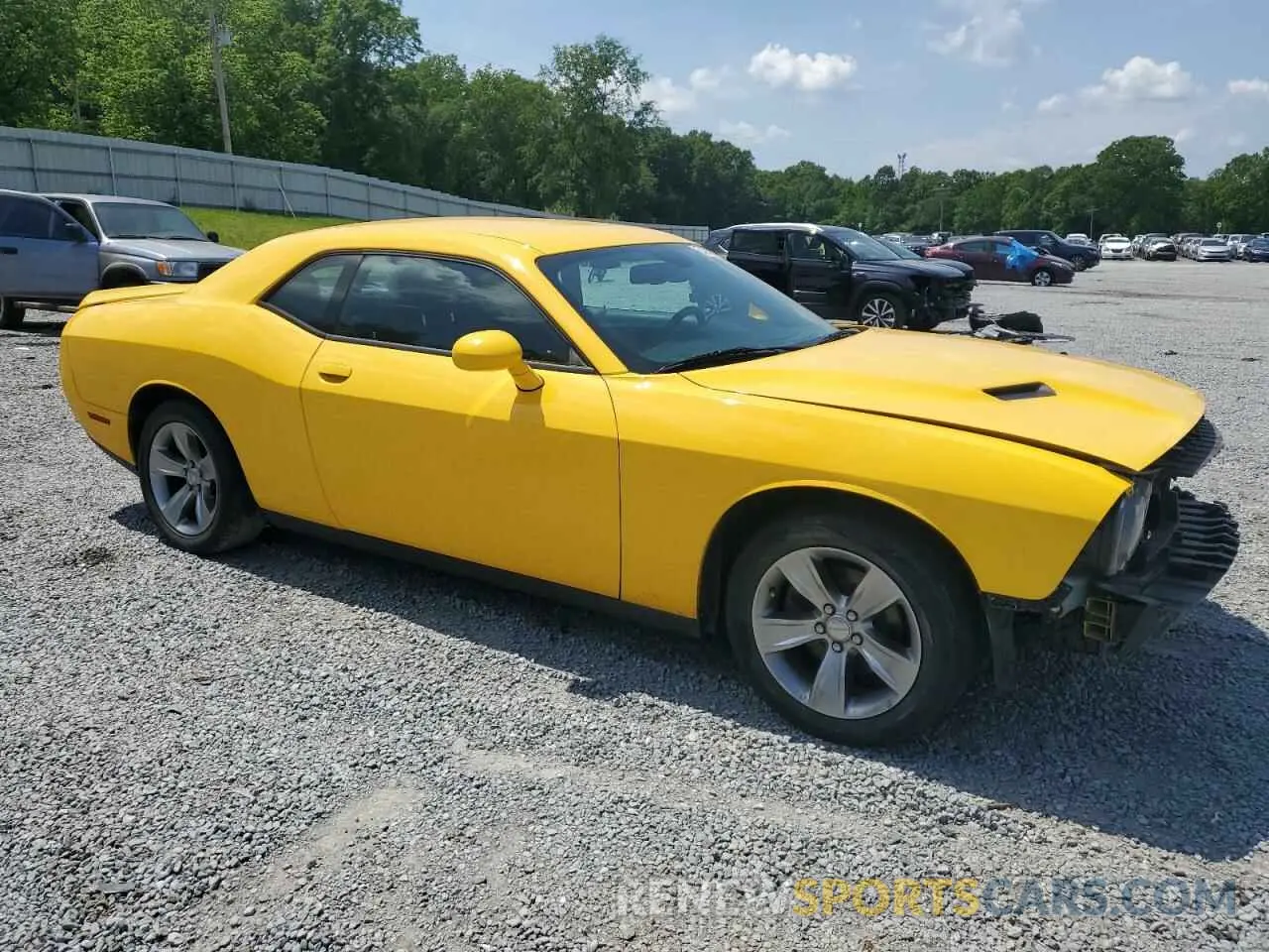 4 Photograph of a damaged car 2C3CDZAG4KH534610 DODGE CHALLENGER 2019