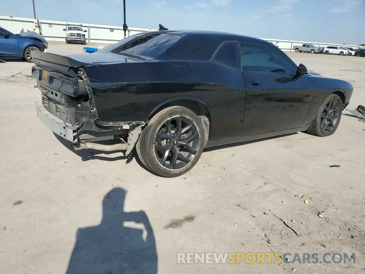 3 Photograph of a damaged car 2C3CDZAG4KH654875 DODGE CHALLENGER 2019