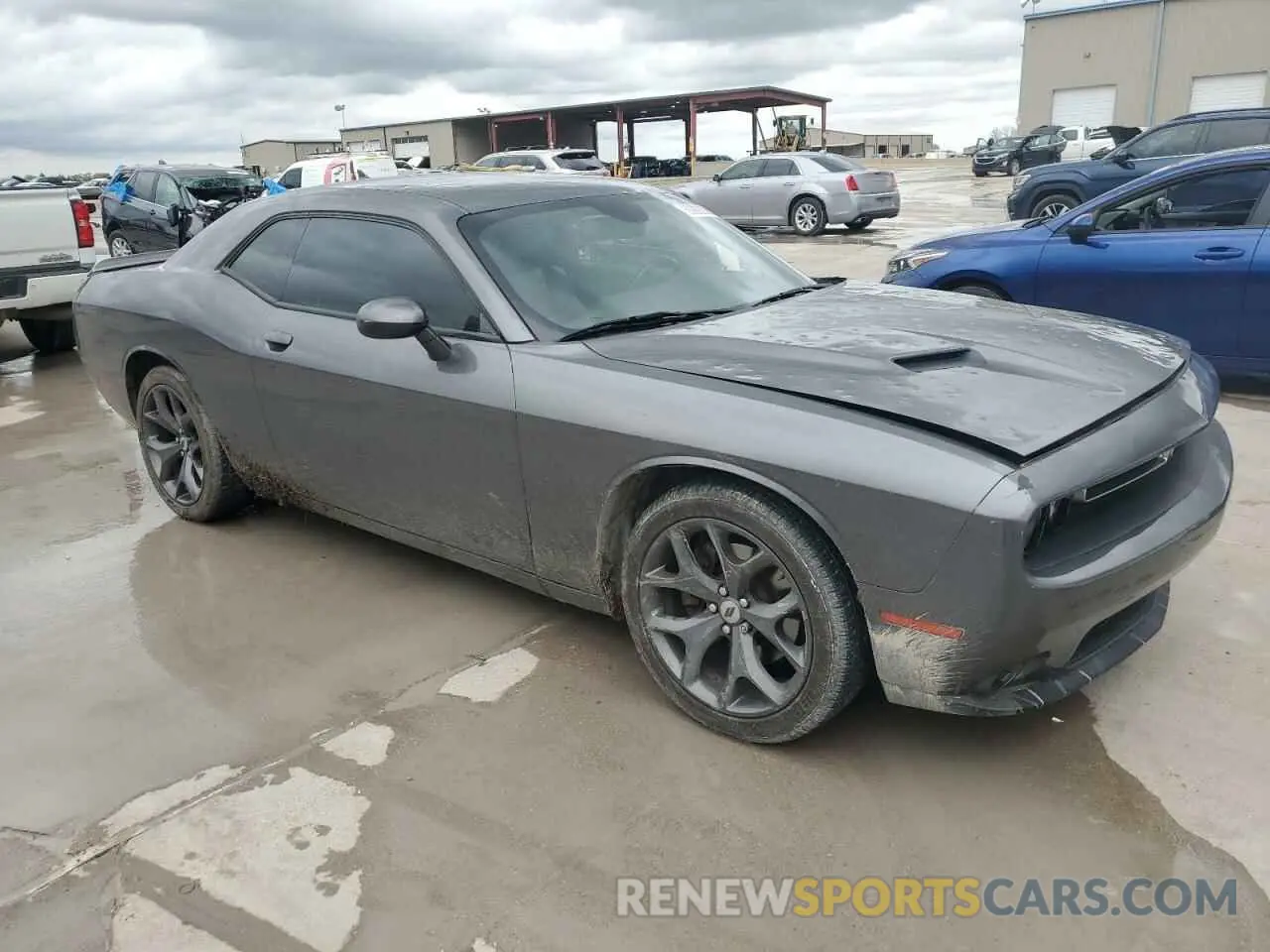 4 Photograph of a damaged car 2C3CDZAG4KH677704 DODGE CHALLENGER 2019
