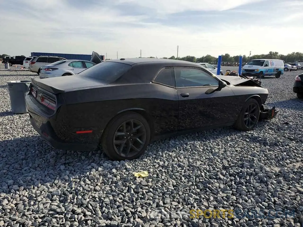 3 Фотография поврежденного автомобиля 2C3CDZAG5KH522014 DODGE CHALLENGER 2019