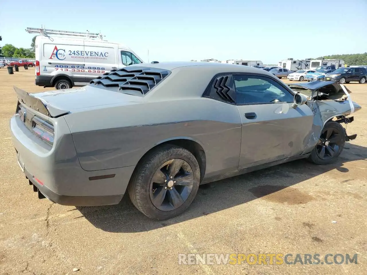 3 Photograph of a damaged car 2C3CDZAG5KH634649 DODGE CHALLENGER 2019