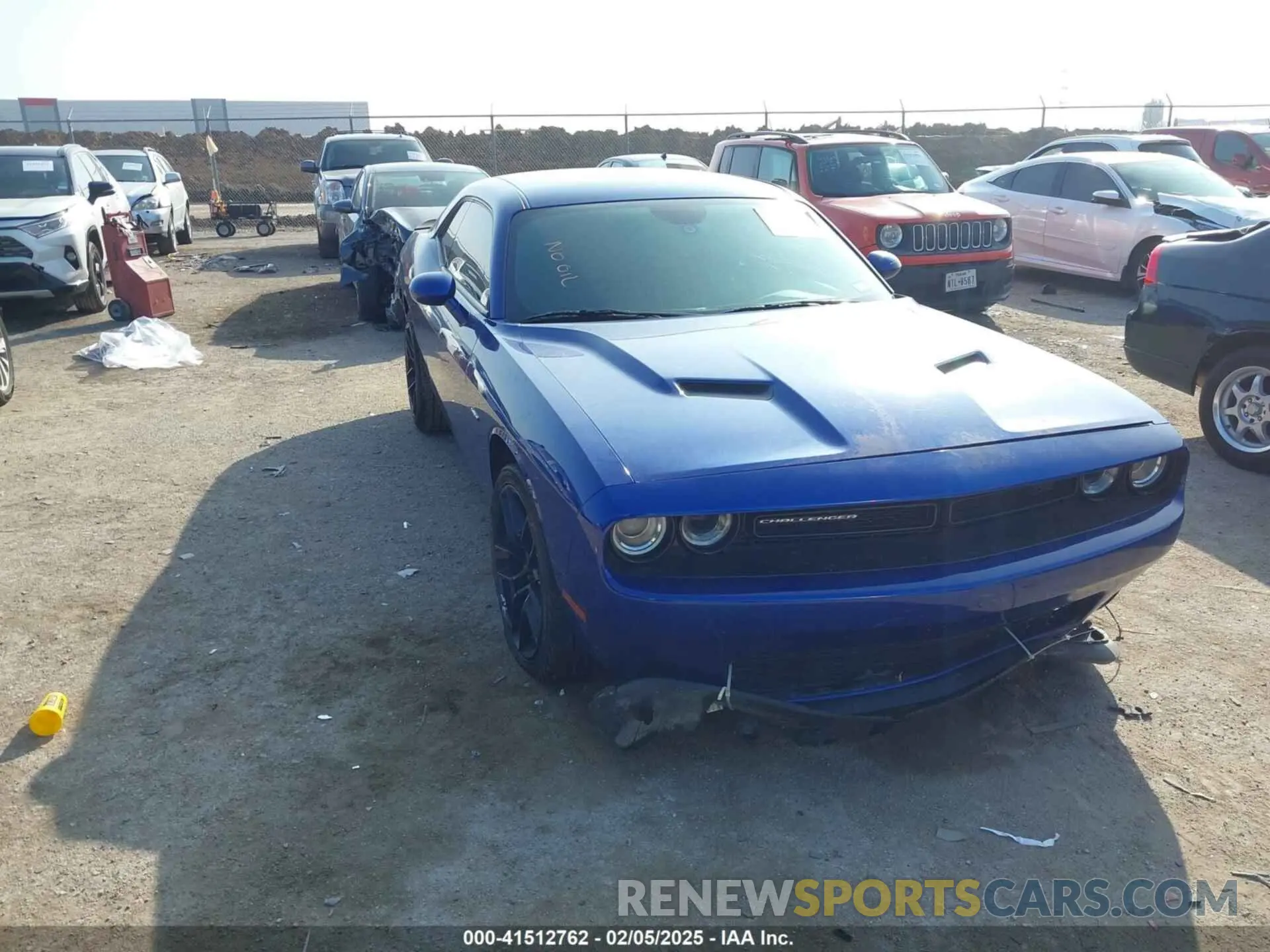 1 Photograph of a damaged car 2C3CDZAG5KH668803 DODGE CHALLENGER 2019