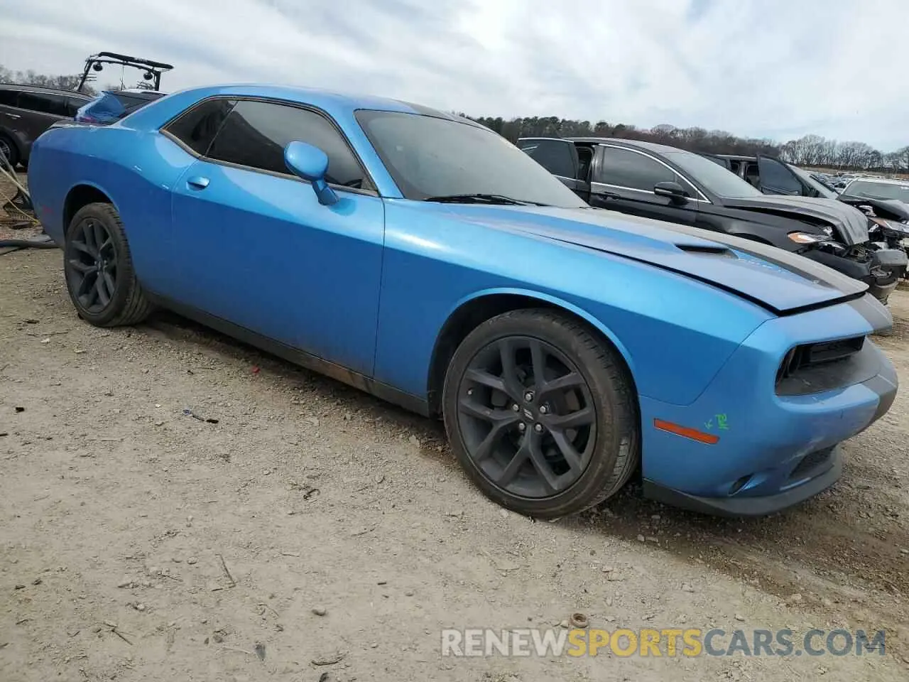 4 Photograph of a damaged car 2C3CDZAG5KH712153 DODGE CHALLENGER 2019