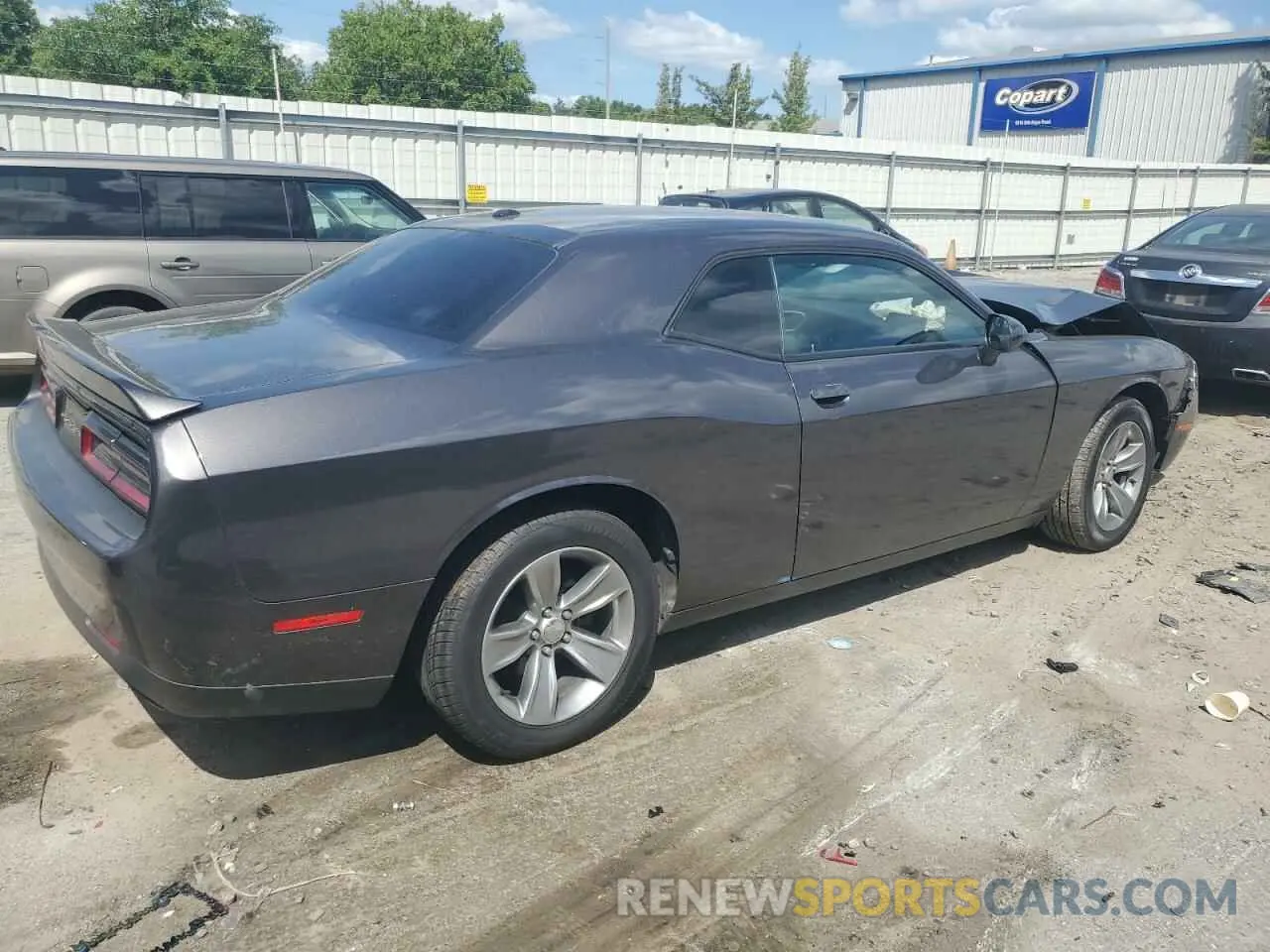 3 Photograph of a damaged car 2C3CDZAG6KH701775 DODGE CHALLENGER 2019