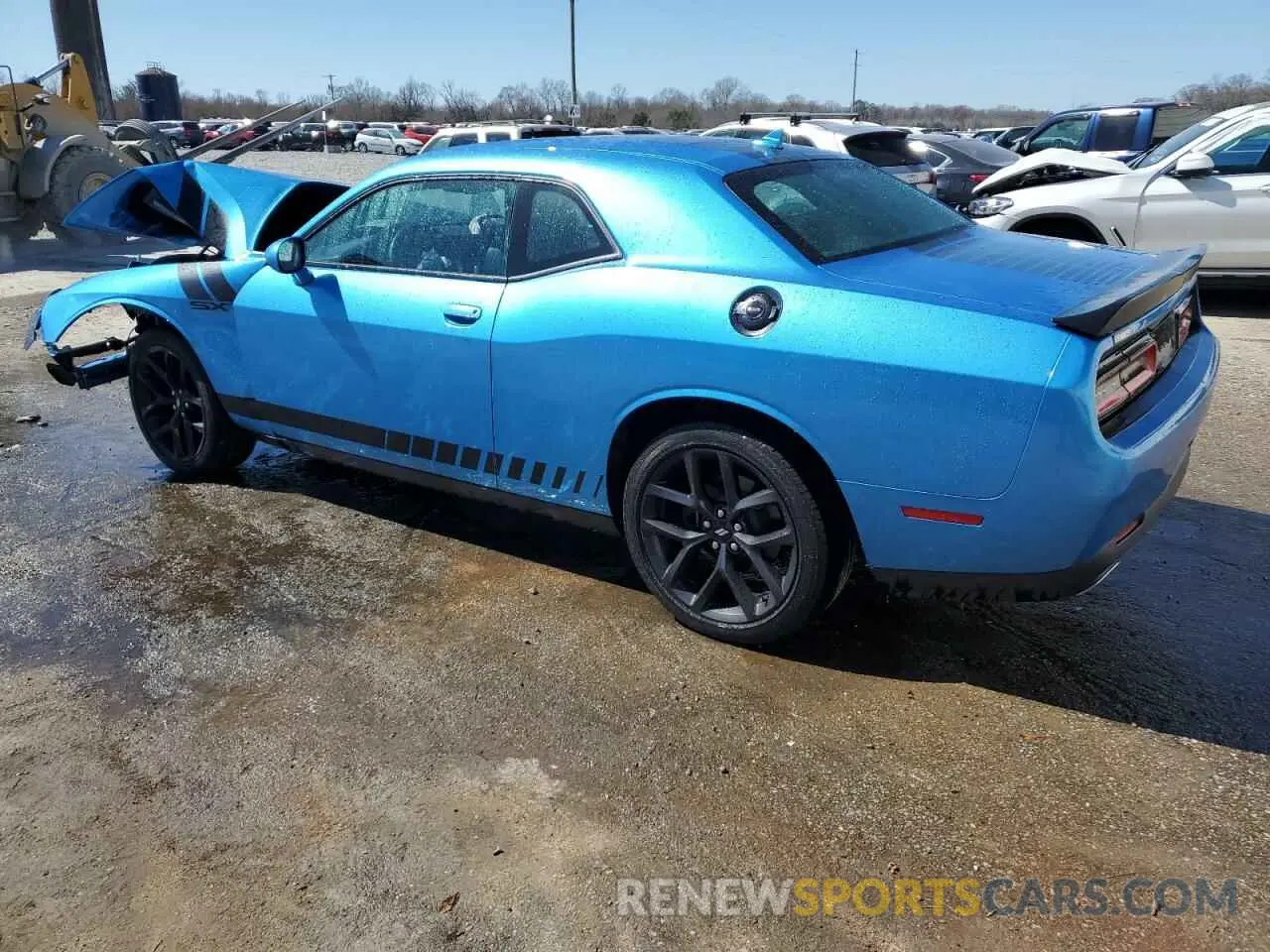 2 Photograph of a damaged car 2C3CDZAG7KH521835 DODGE CHALLENGER 2019