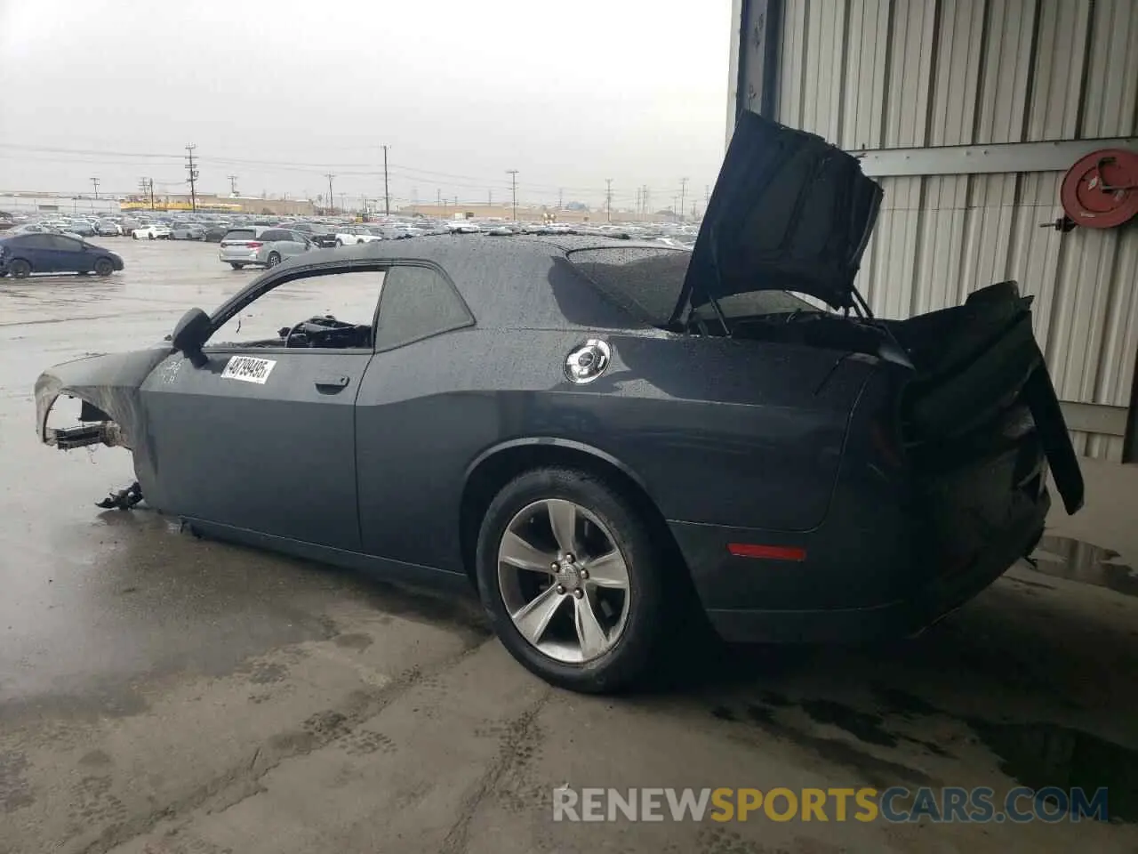 2 Photograph of a damaged car 2C3CDZAG7KH532043 DODGE CHALLENGER 2019