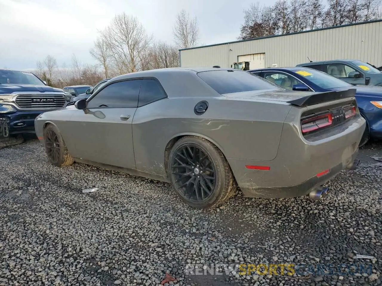 2 Photograph of a damaged car 2C3CDZAG7KH574793 DODGE CHALLENGER 2019