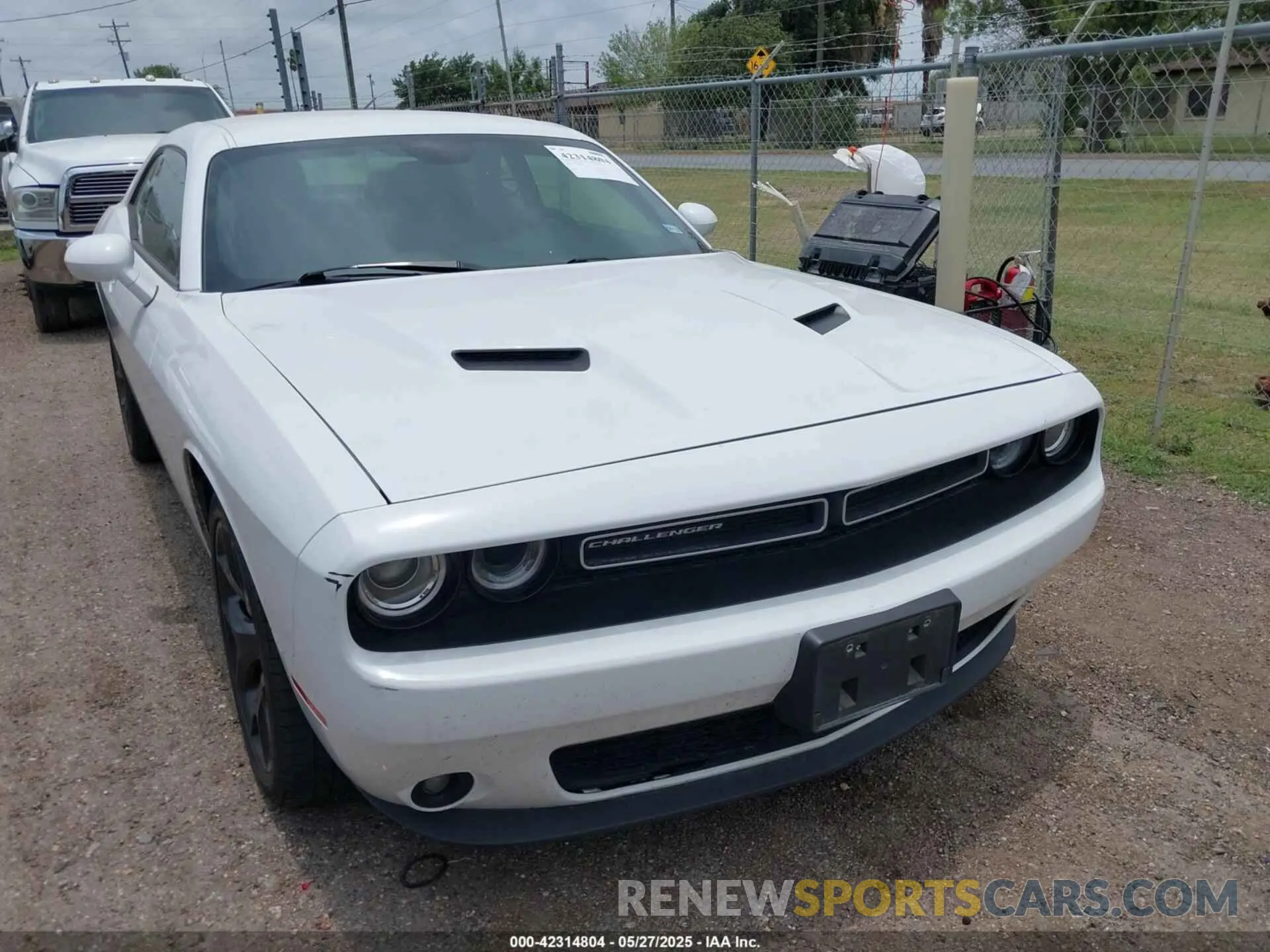 1 Photograph of a damaged car 2C3CDZAG7KH596311 DODGE CHALLENGER 2019