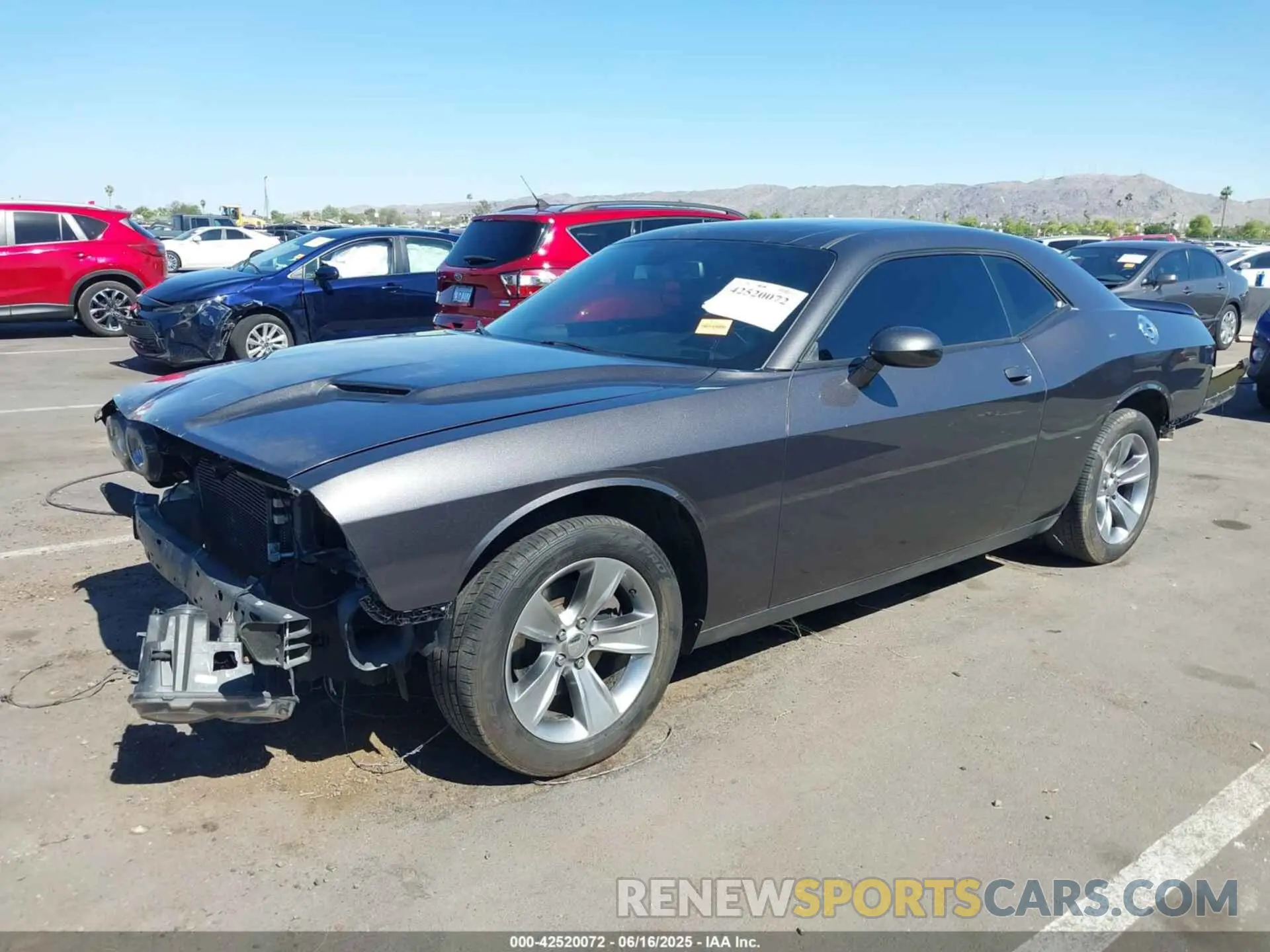 2 Photograph of a damaged car 2C3CDZAG7KH623278 DODGE CHALLENGER 2019