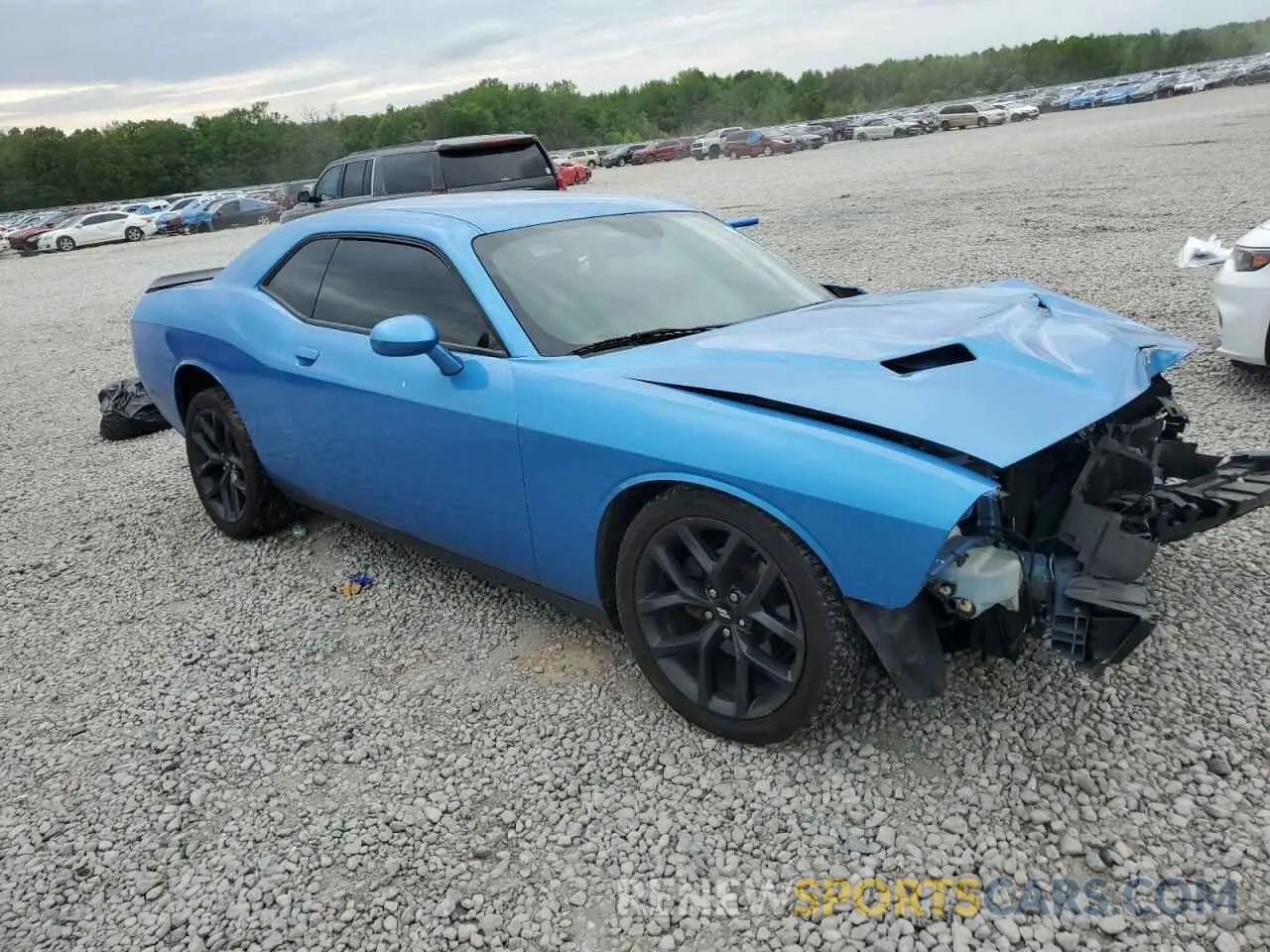 4 Photograph of a damaged car 2C3CDZAG9KH509105 DODGE CHALLENGER 2019