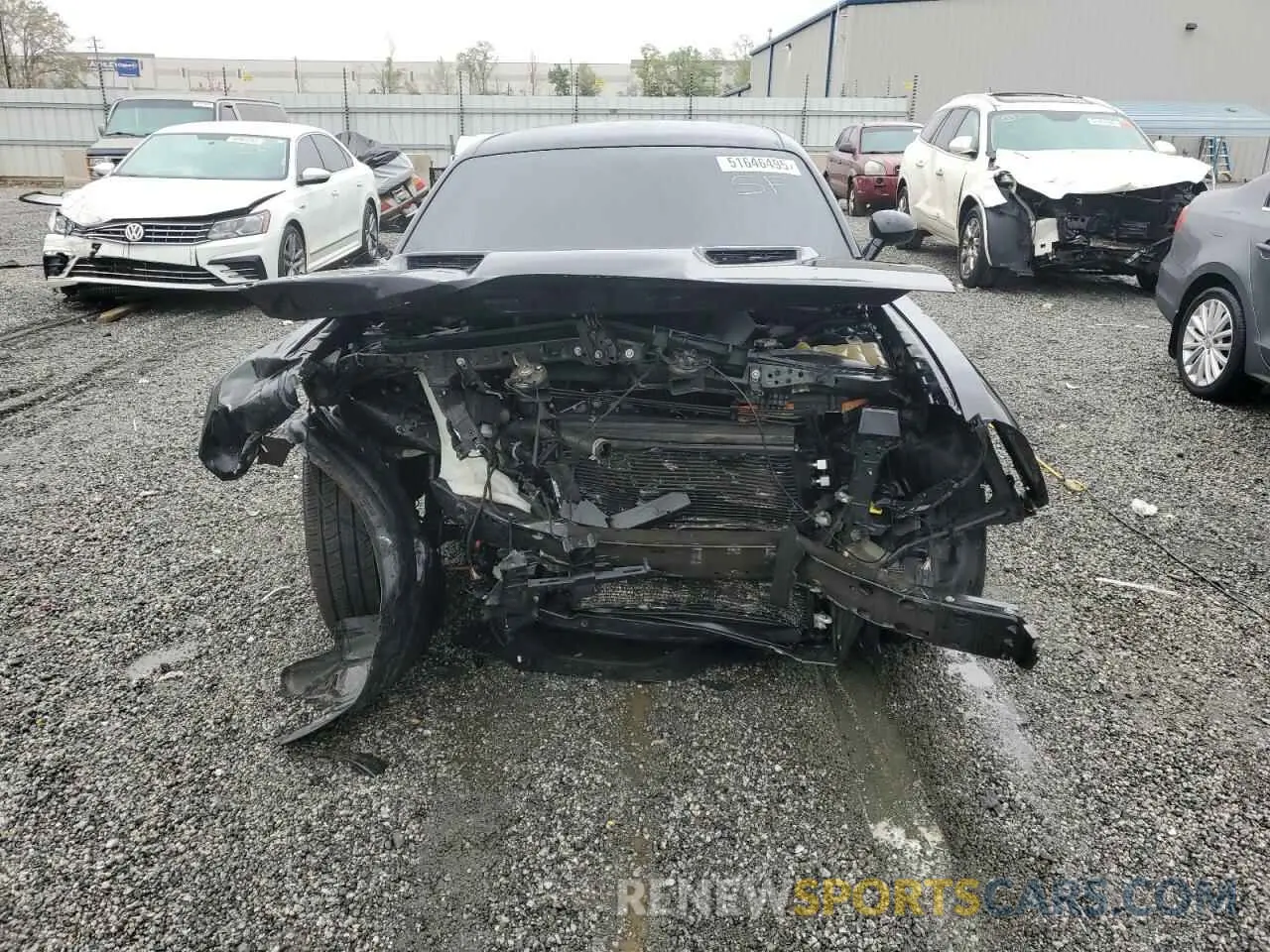 5 Photograph of a damaged car 2C3CDZAG9KH574343 DODGE CHALLENGER 2019