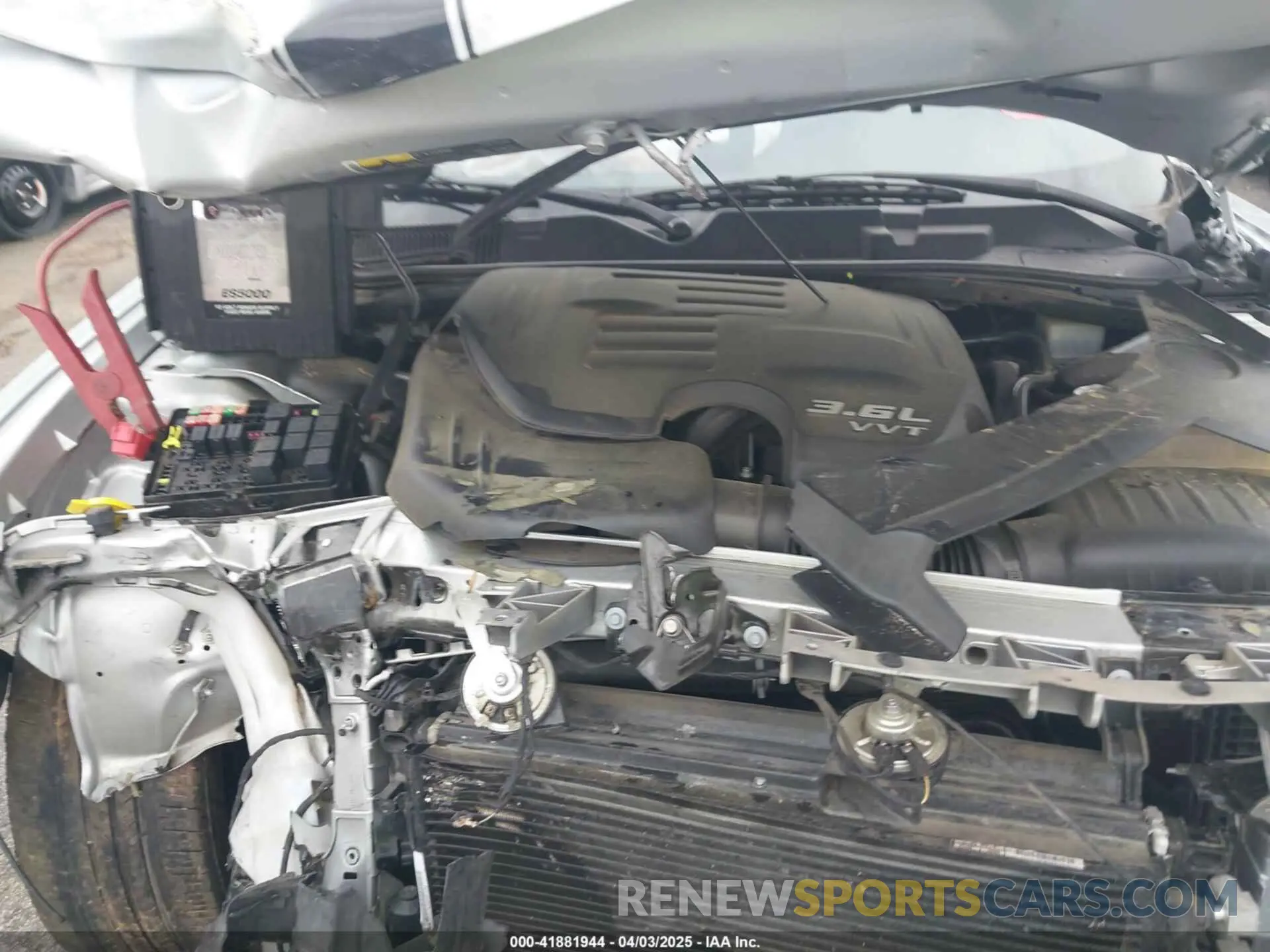 10 Photograph of a damaged car 2C3CDZAG9KH744703 DODGE CHALLENGER 2019