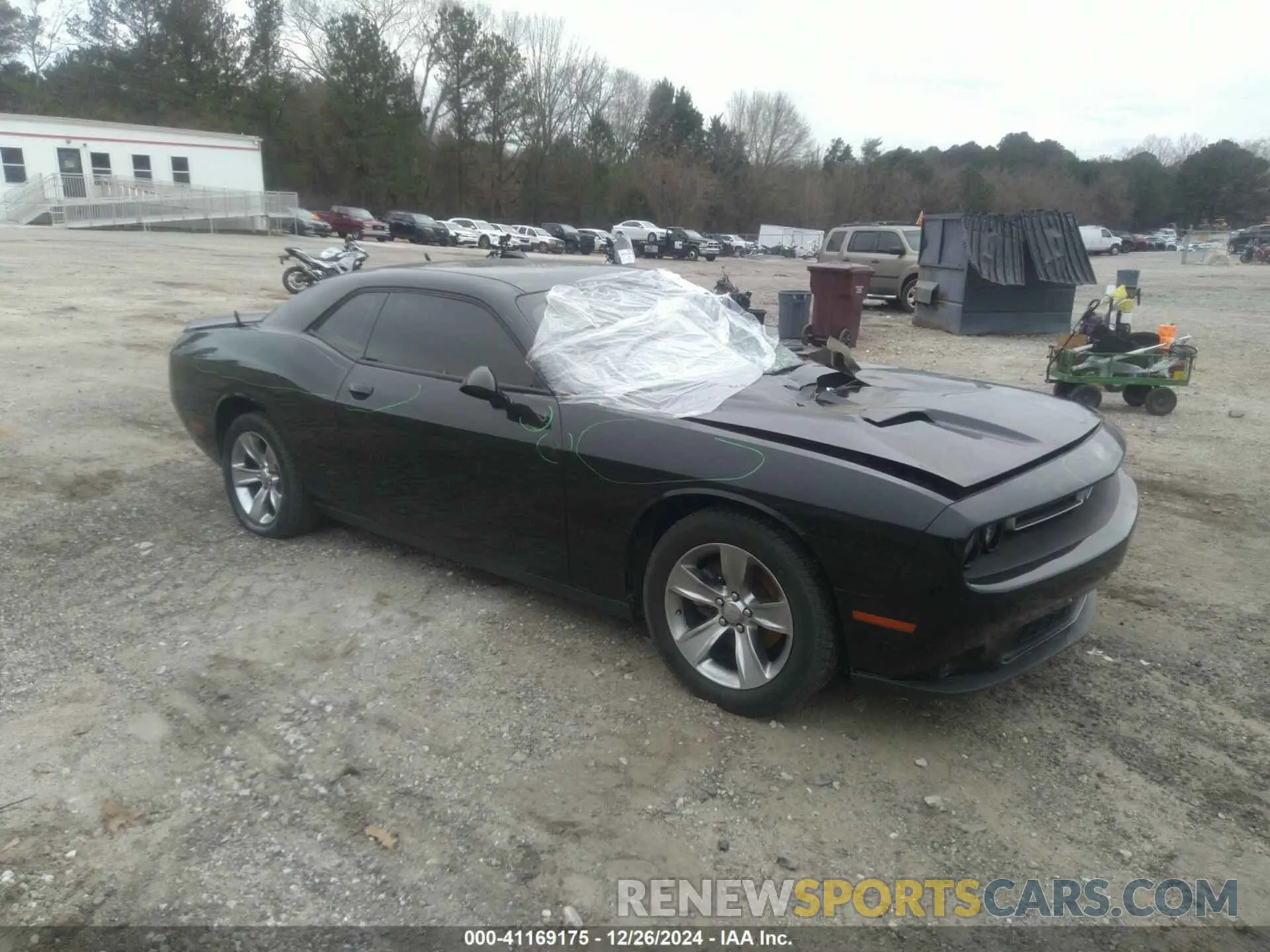 1 Photograph of a damaged car 2C3CDZAG9KH751229 DODGE CHALLENGER 2019