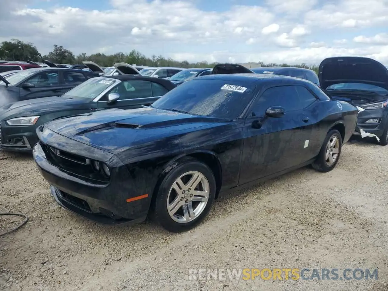 1 Фотография поврежденного автомобиля 2C3CDZAG9KH751845 DODGE CHALLENGER 2019