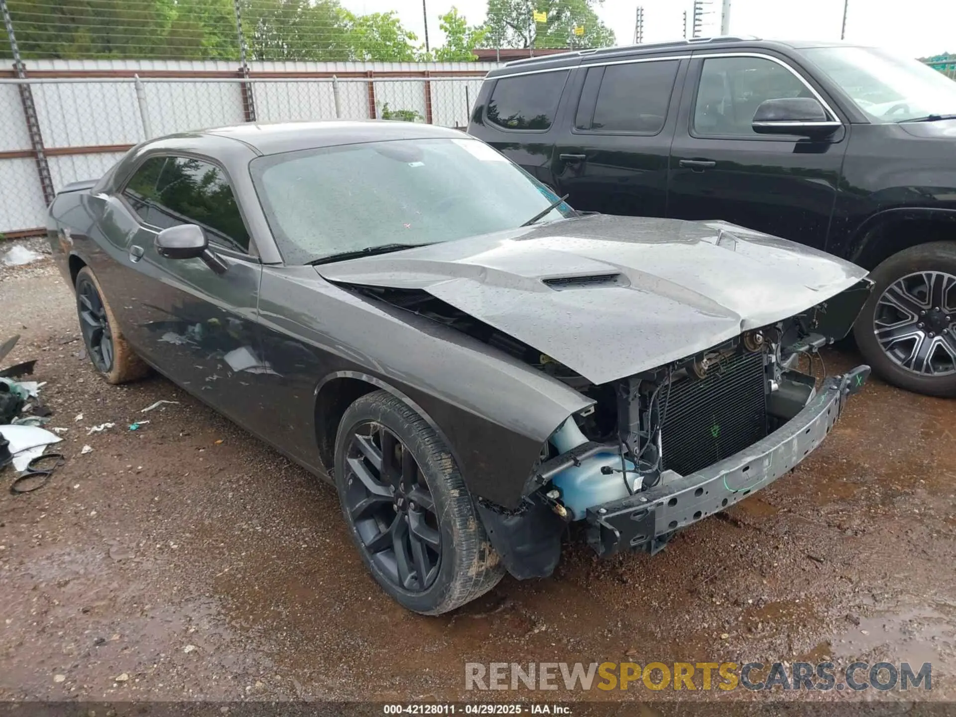 1 Photograph of a damaged car 2C3CDZAGXKH500459 DODGE CHALLENGER 2019