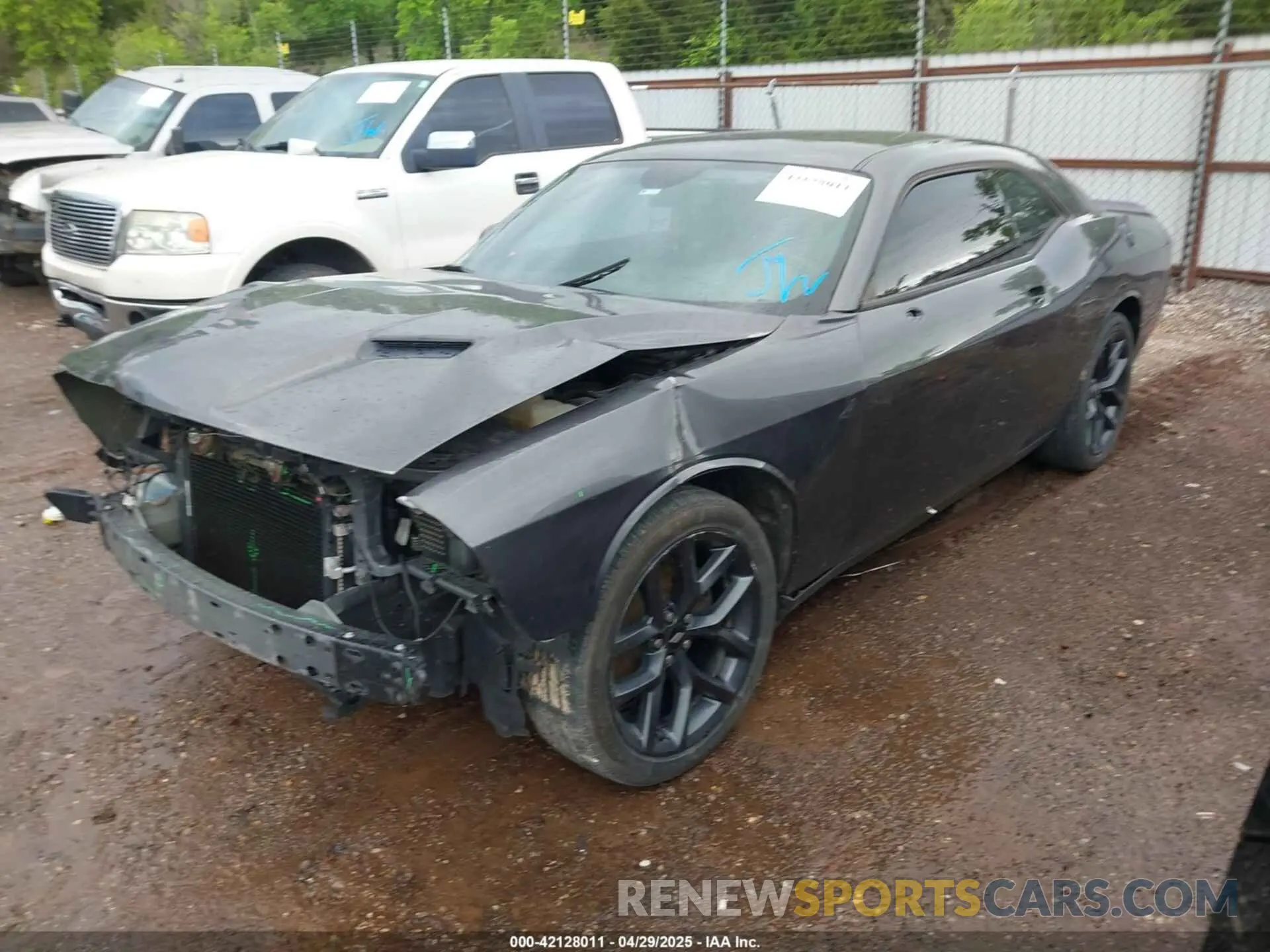 2 Photograph of a damaged car 2C3CDZAGXKH500459 DODGE CHALLENGER 2019