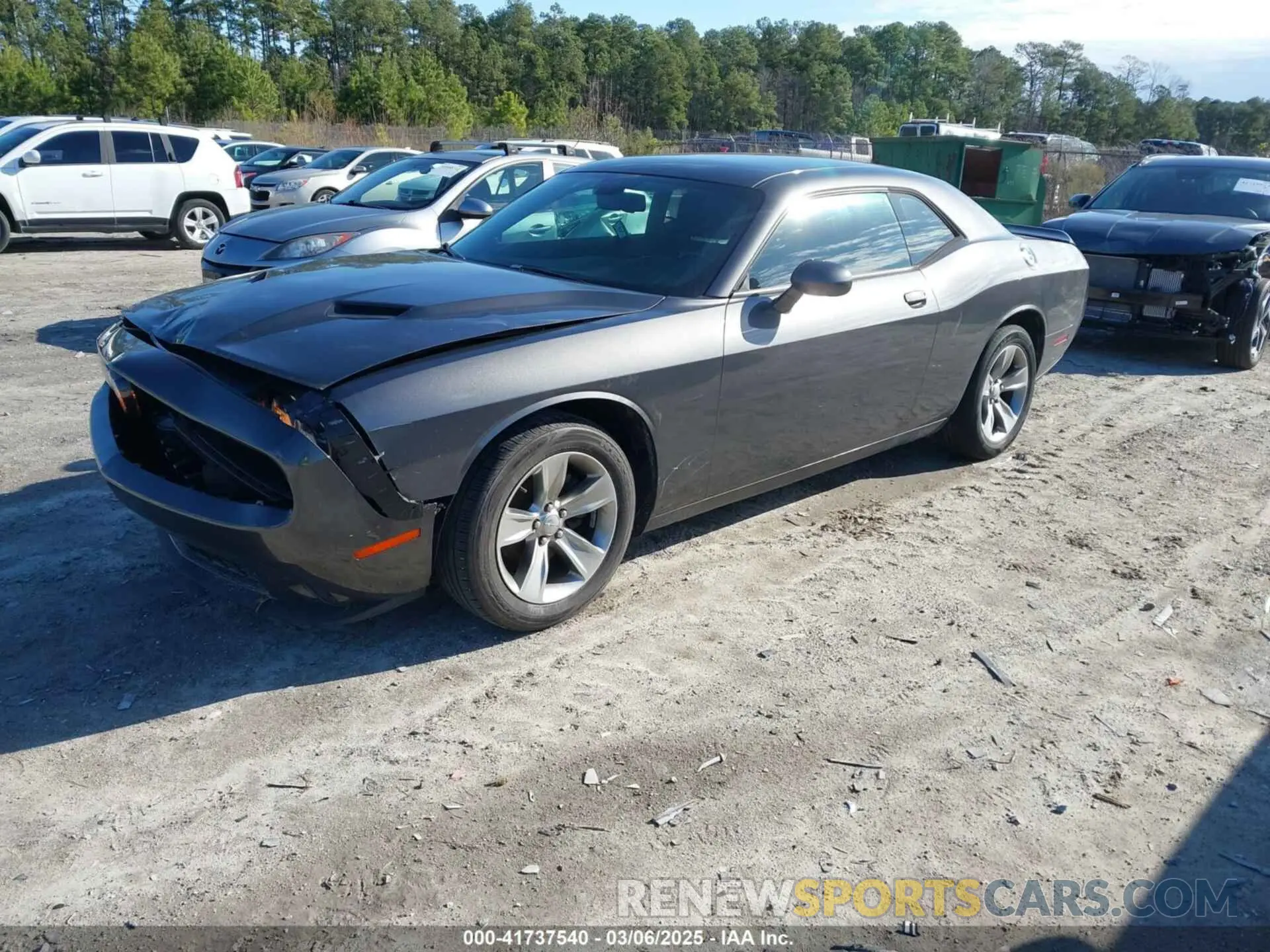 2 Фотография поврежденного автомобиля 2C3CDZAGXKH503541 DODGE CHALLENGER 2019