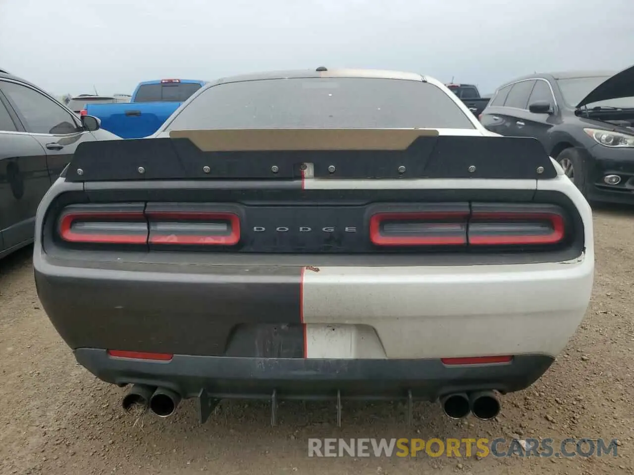 6 Photograph of a damaged car 2C3CDZAGXKH616017 DODGE CHALLENGER 2019